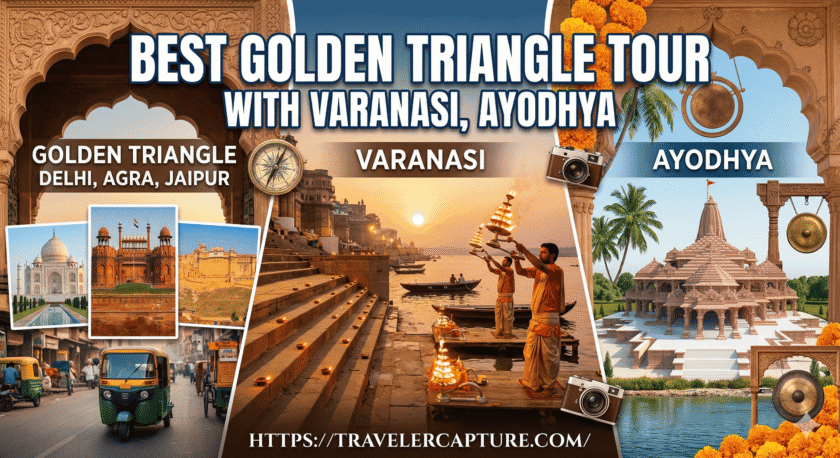 Best Golden Triangle Tour with Varanasi, Ayodhya